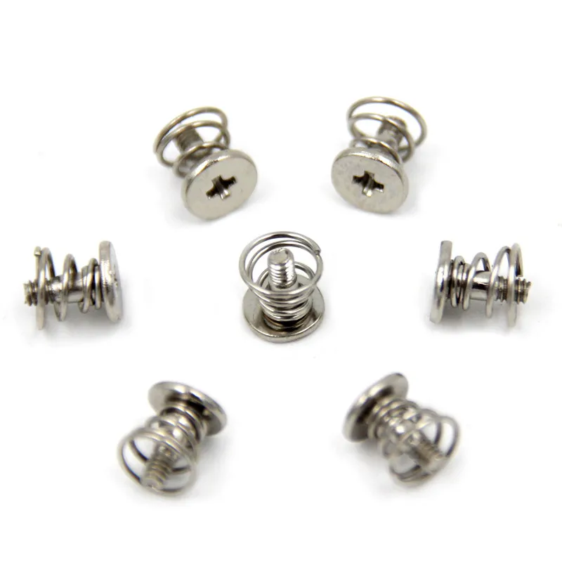 20pcs Nickel Plated M2 M2.5 Springs Graphics Card Screw For CPU Mainboard Radiator Fixing Bolts DIY Step Screws