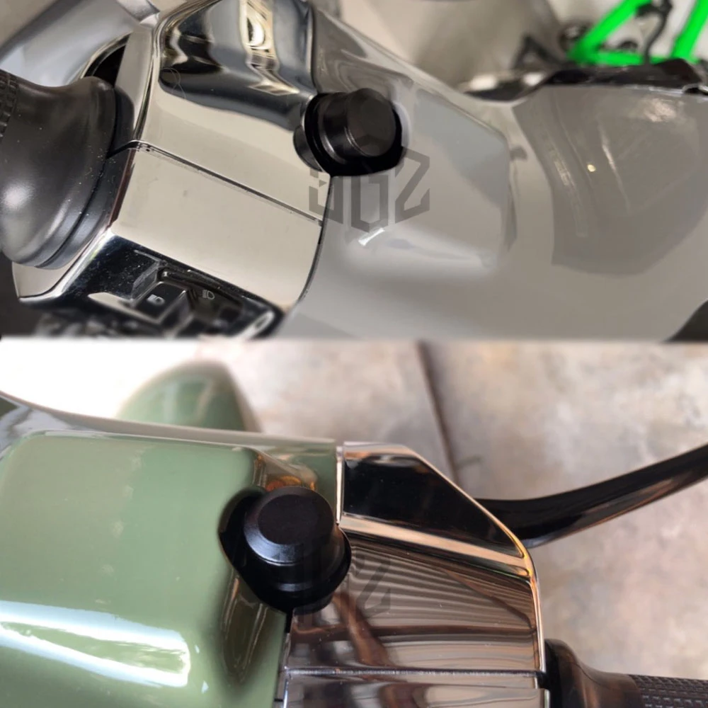 مسامير مرايا جانبية للدراجة النارية CNC للرؤية الخلفية من الألومنيوم ، مسامير ثقب ، مسامير مناسبة لفيسبا GTS ، من-20 ، سبرينت ، بريمافيرا ،