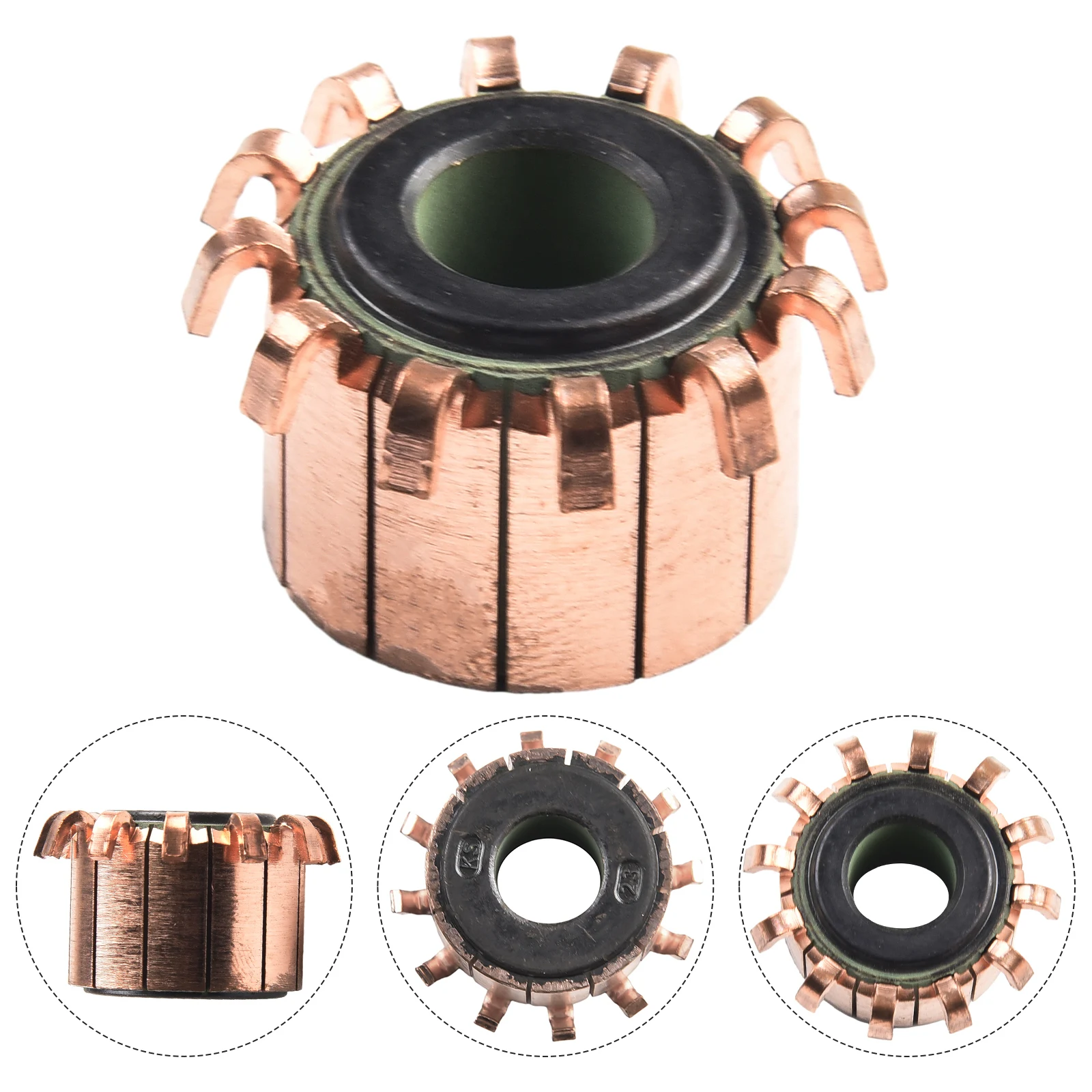 For Motor Electric Motor Commutator Industry 12P Teeth 23x10 CHY-3389-12-10 Commutator Electrical Motor Brand New