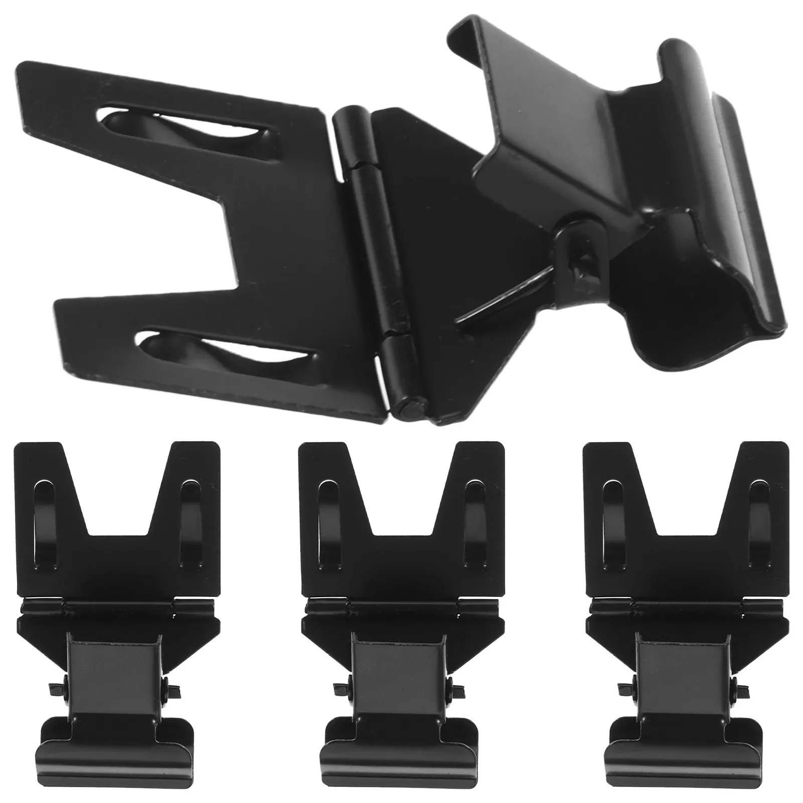 4Pcs Minimalist Metal Clip Sign Holder Prices Tag Stand for Cake Shop Bakery Retail Display Advertising Pop Merchandise Sign