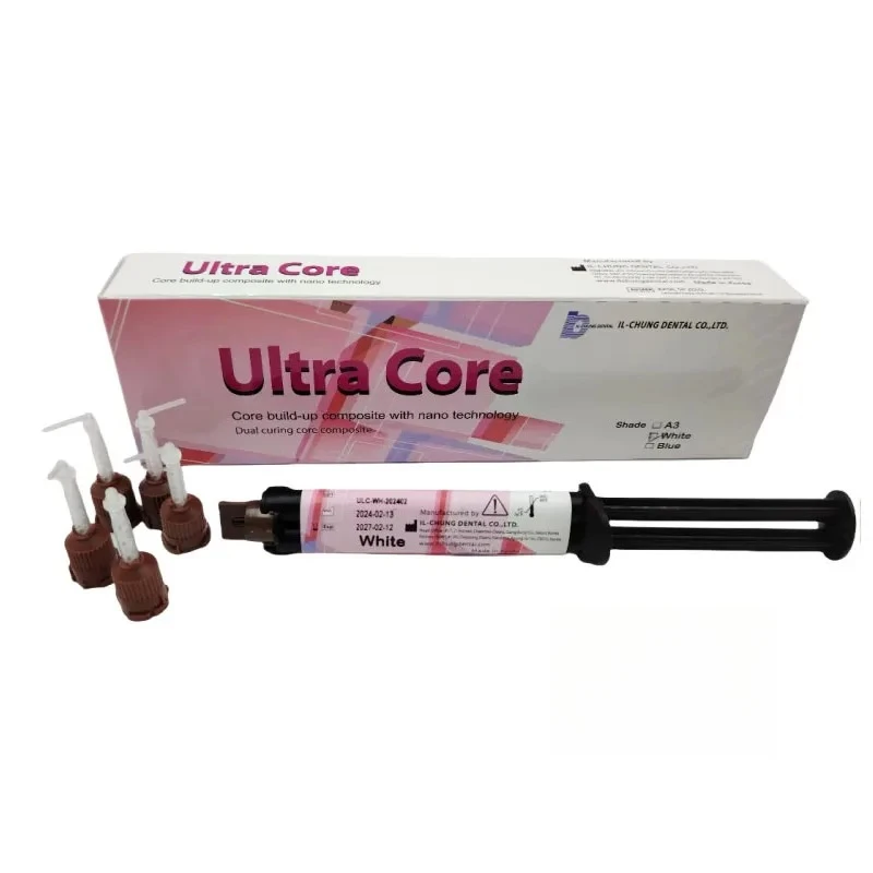 

IL-CHUNG Ultra Core Dental Dentistry Dual Curing Composite Resin Fully Acid Etched Resin Adhesive Dental Clinic Composite Resin