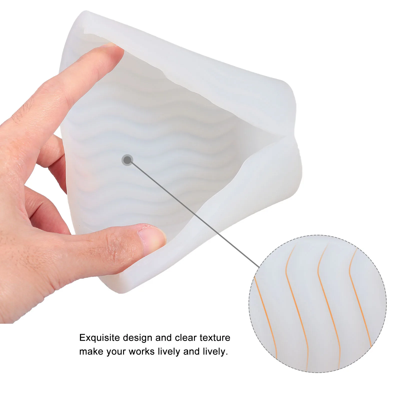 

Силиконовые формы премиум-класса, набор «сделай сам», многоразовые формы для рукоделия, набор для ароматических свечей, мыла, скульптуры, украшения, прочный, легкий