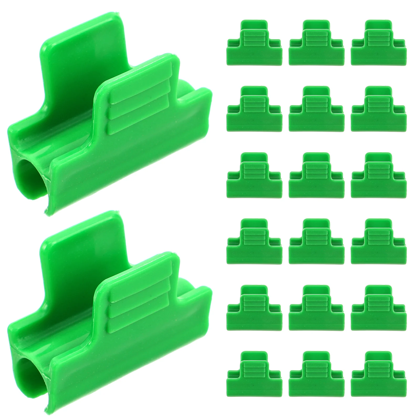 

20pcs Greenhouse Film Clips Durable PP Material Windproof Heavy Duty Garden Netting Clamps Plastic Membrane Tools