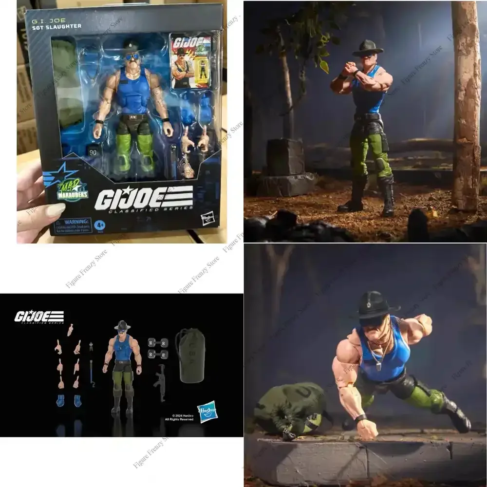 

Special Offer New Original Action Figure for Hasbro G.I. Joe Classified Series 129 Mad Martians SGT Slaughter Collection Toy