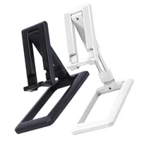 2 Pcs Storage Rack Mount Tabletop Holder Stand Bracket Household Folding Metal Mobile 5