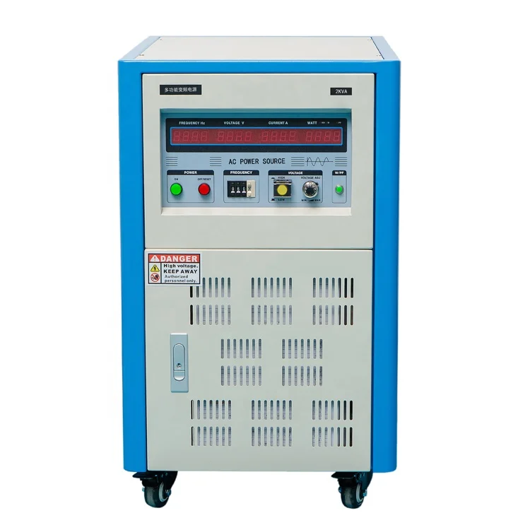 110V 220V 2KVA Single Phase Drive Variable Frequency AC Power Supply
