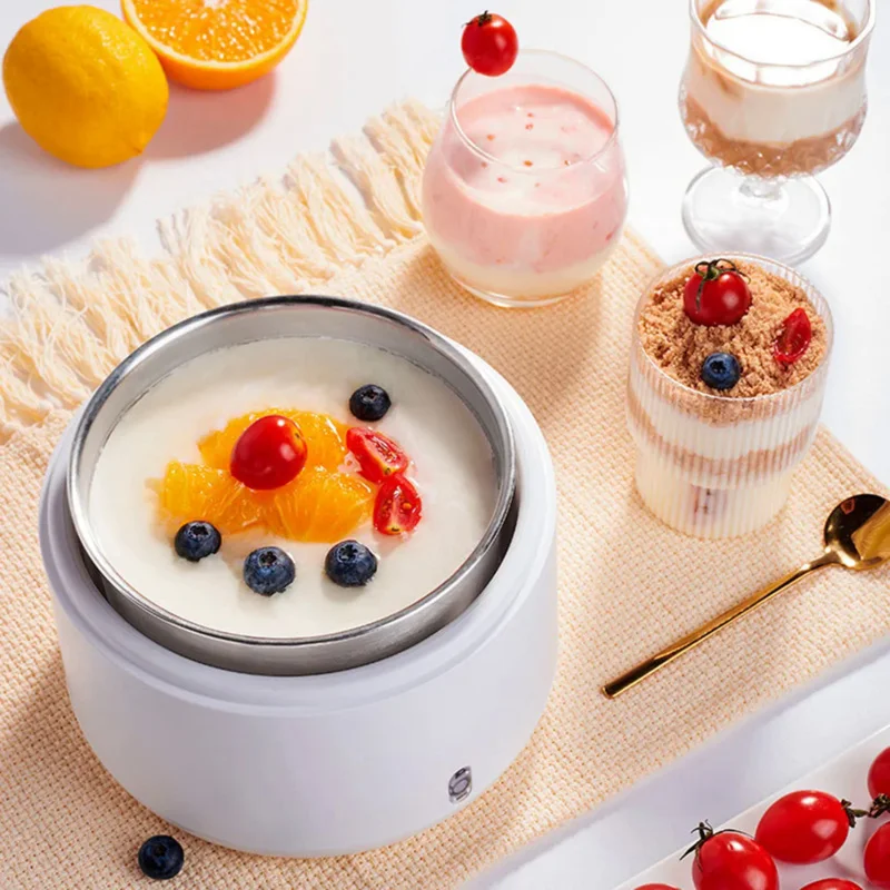 1L Yogurt Maker Mini Automatic Yogurt Machine Household DIY Tools Home Kitchen Appliances Stainless Steel Tank 220V 그릭요트 would