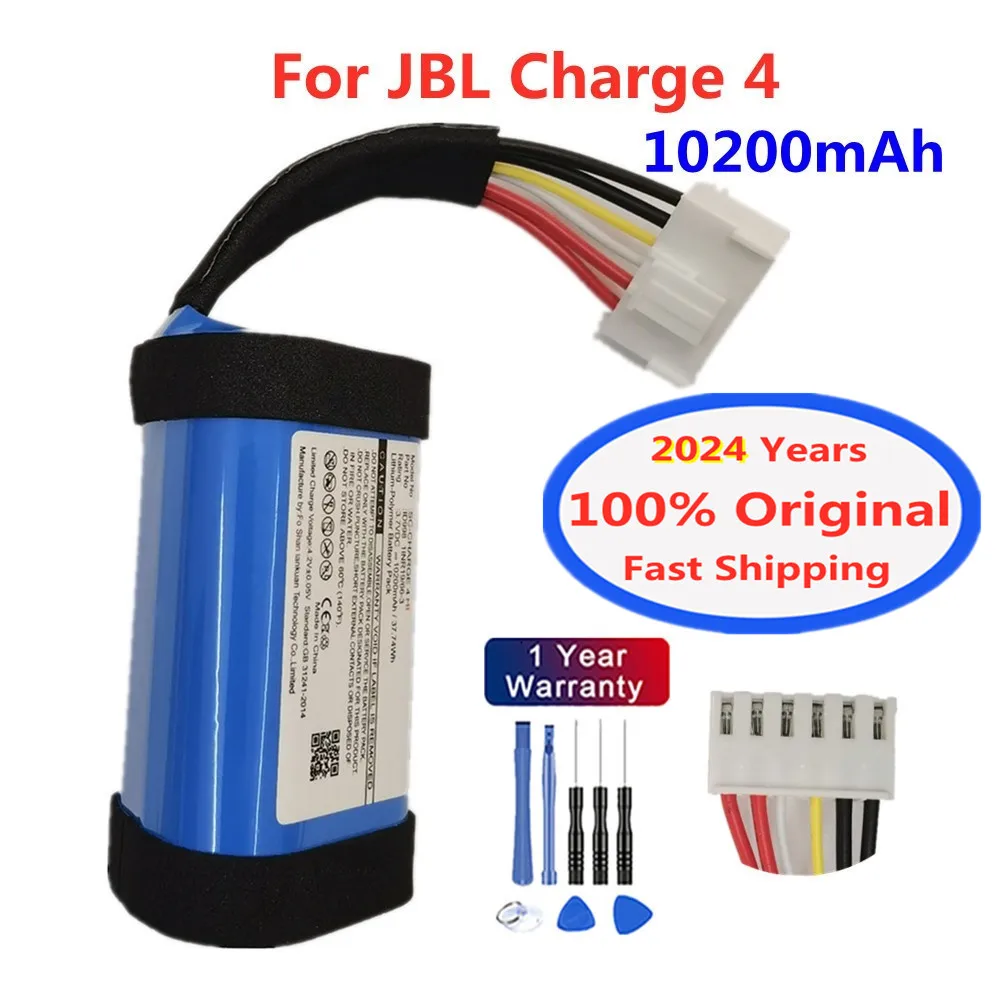 2024 Years Original Speaker Battery Flip 4 For JBL Charge 5 4 3 2 1 4Q Charge5 Charge3 Special Edition Bluetooth Audio Battery