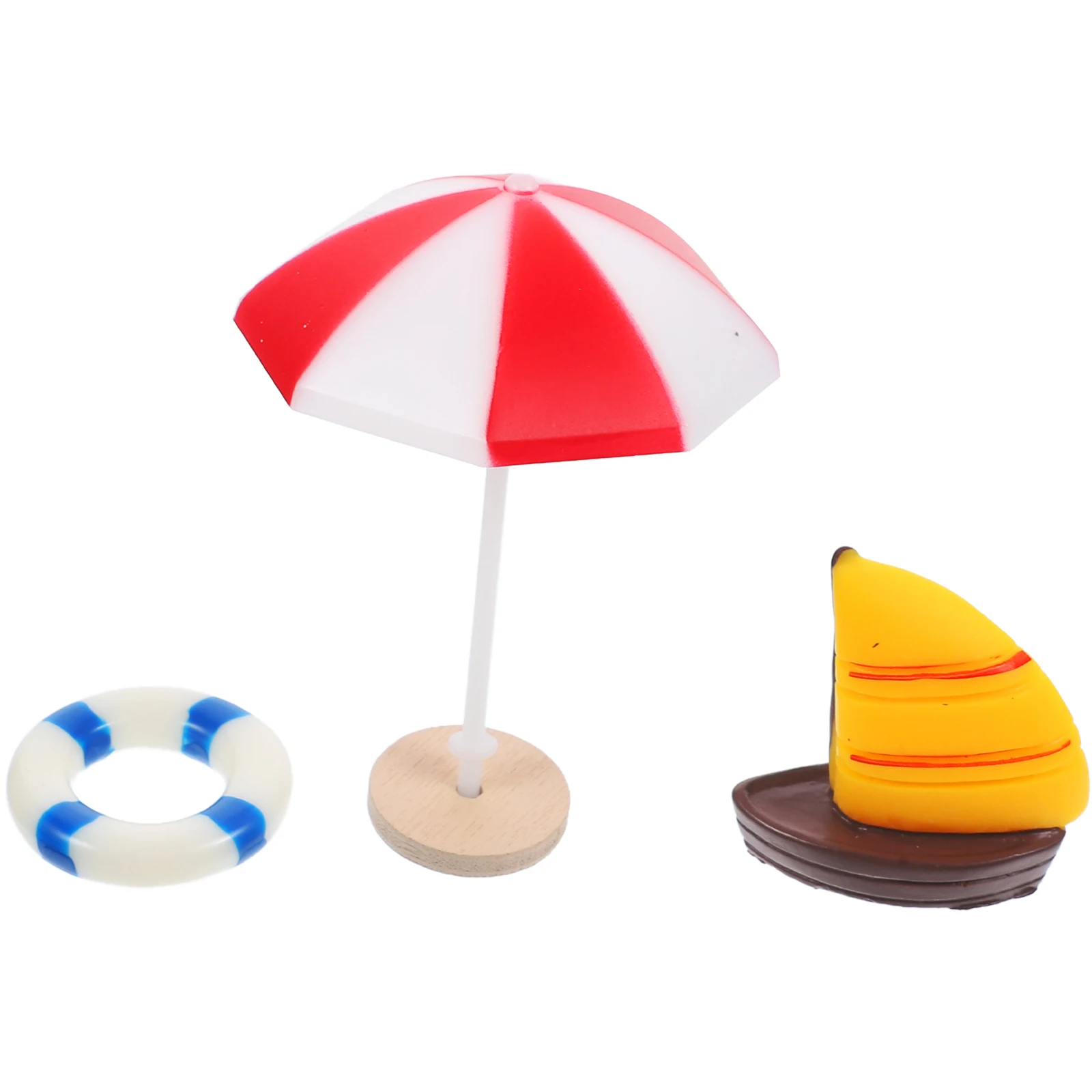 

Coastal Room Decor Mini Beach Style Ornament Props Dollhouse Accessories Seaside
