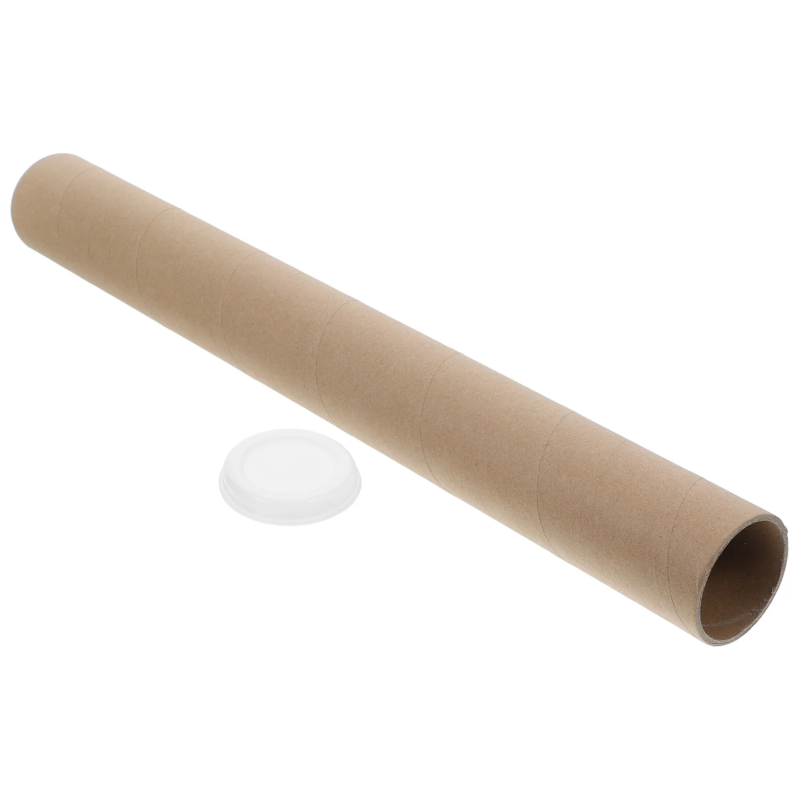 Kraft Paper Mailing Tubes Durable Round Design Poster Shipping Cardboard Packing Tubes for Documents Artwork Storage