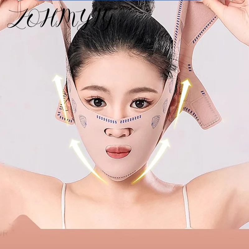 Chin Cheek Slimming Bandage V Shaper V Line Lifting Mask Face Lifting Anti Wrinkle Strap Band Sleeping Mask Beauty Health