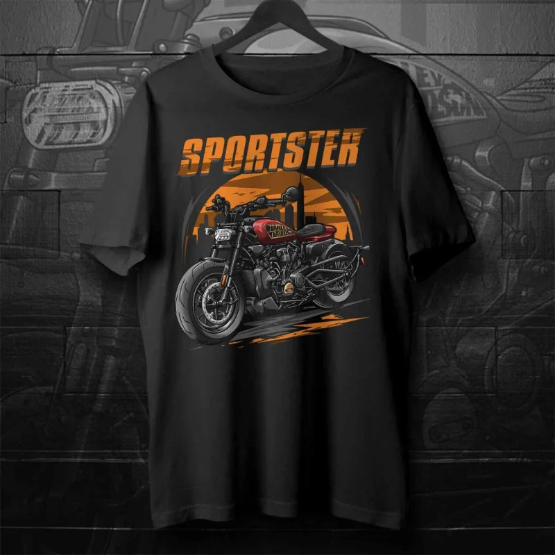 

Har|ey Davids0n Sportster S 2021-2024 - T-Shirt for Bikers, Tee Shirt 00000484#A1 men women summer tee cotton tshirts