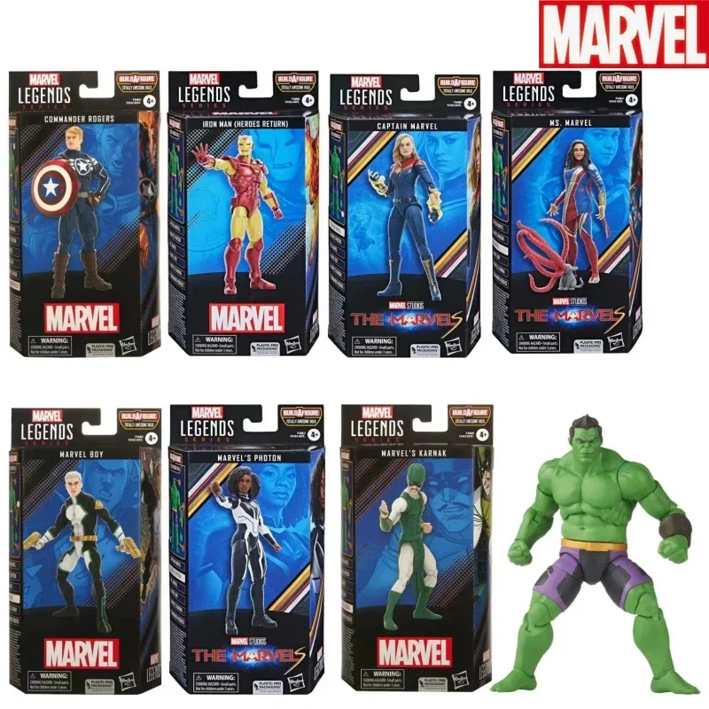 In Spot Marvel Hasbro Legends Surprise Captain Surprise Lady Surprise Kid Iron Man Monica Birthday Gift