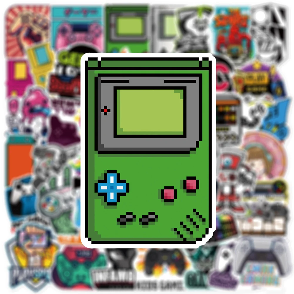 10/30/50 stücke coole Videospiel konsole Graffiti Aufkleber lustige Kinder Aufkleber Spielzeug Skateboard Laptop Telefon Cartoon Dekorationen