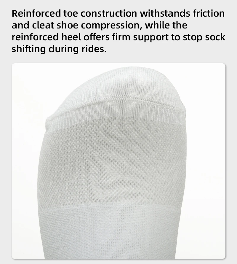 YKYWBIKE Fahrradsocken Unisex Rennradsocken Sportsocken MTB Outdoor Lauf- und Wandersocken Fahrradsocken – Detail 7