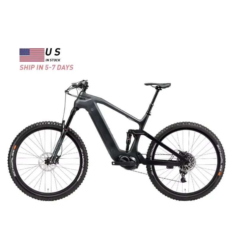 

US Stock E Bicycle for Men 29 Inch 11 Speed Cassette M600 Motor 500w Chinese Carbon Ebike