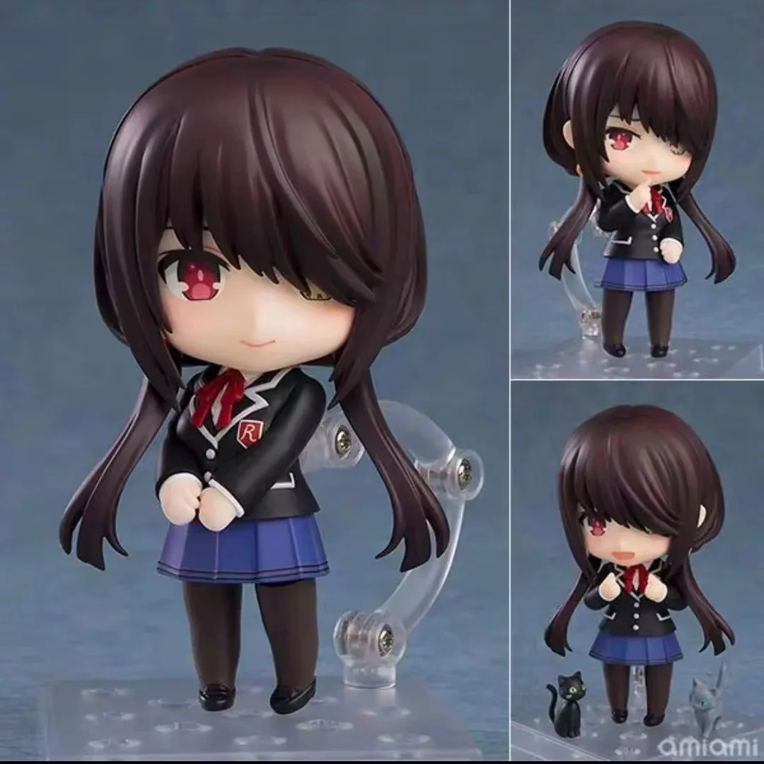 Фигурка 10 см DATE A LIVE Токисаки Куруми в школьной форме Nightmare 2455 #   Коллекция фигурок-игрушек 2455, кукла, подарок на Рождество в коробке