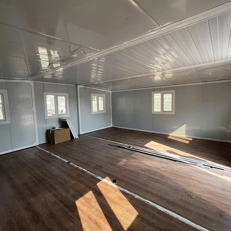 20ft Fully Finished Stable Tiny House Prefabricated Container Home Prefab Flat Pack Tiny Home Apartment With Kitchen