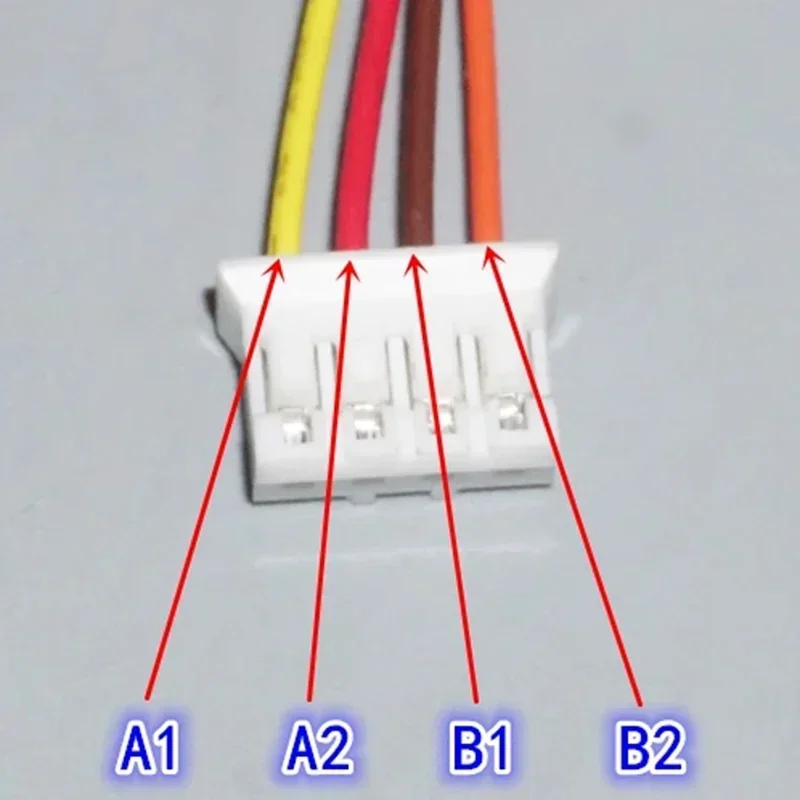 0.9 Degree Mini 36mm Round Thin Stepper Motor Micro 2-Phase 4-Wire Stepping Motor Dual Ball Bearing for 3D Printer CNC Robot