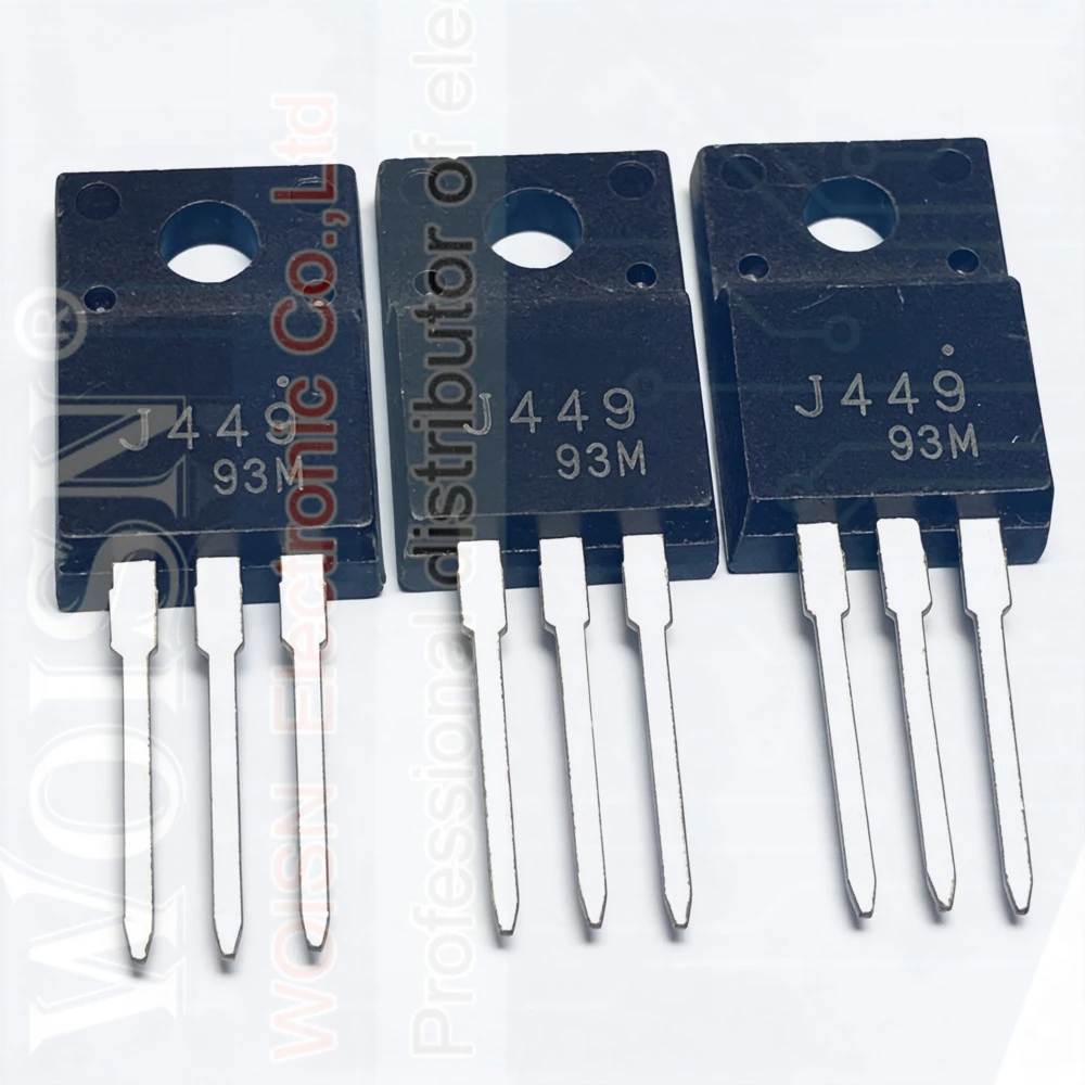 （1-5PCS） J449 2SJ449 250V 6A TO-220F