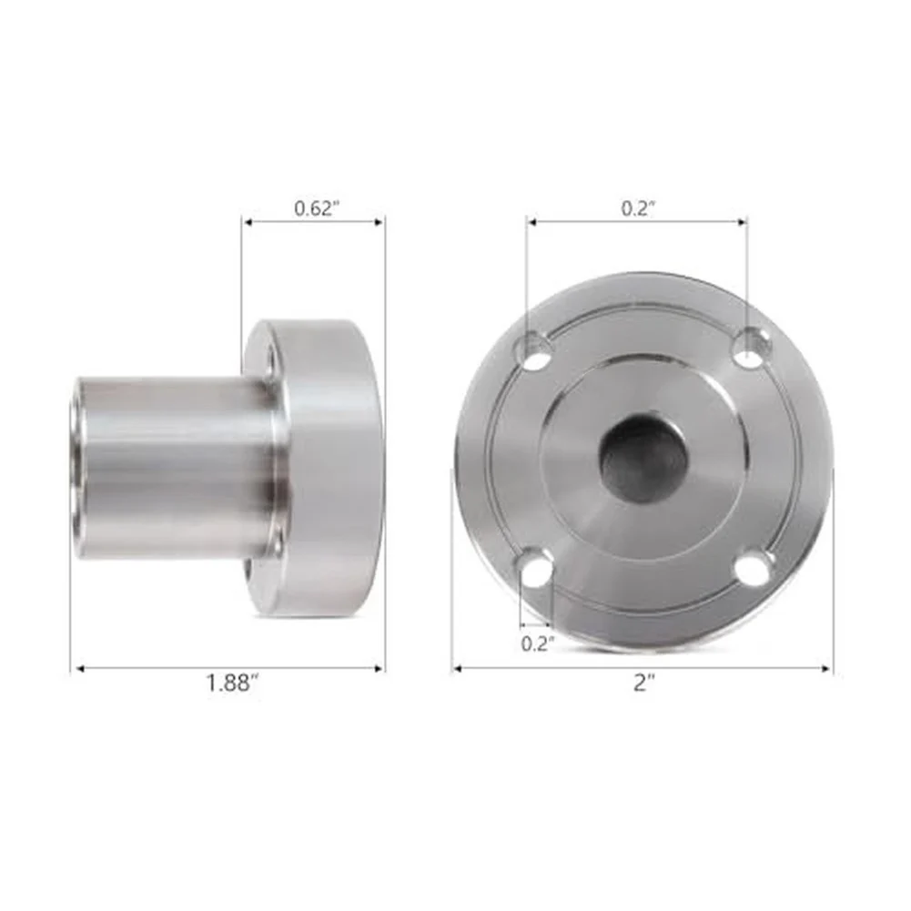1set 2-Inch Wood Screw Faceplate Chuck Plate Wood Screwdriver Wrench With Screw Mounting Holes For Wood Lathe Woodworking