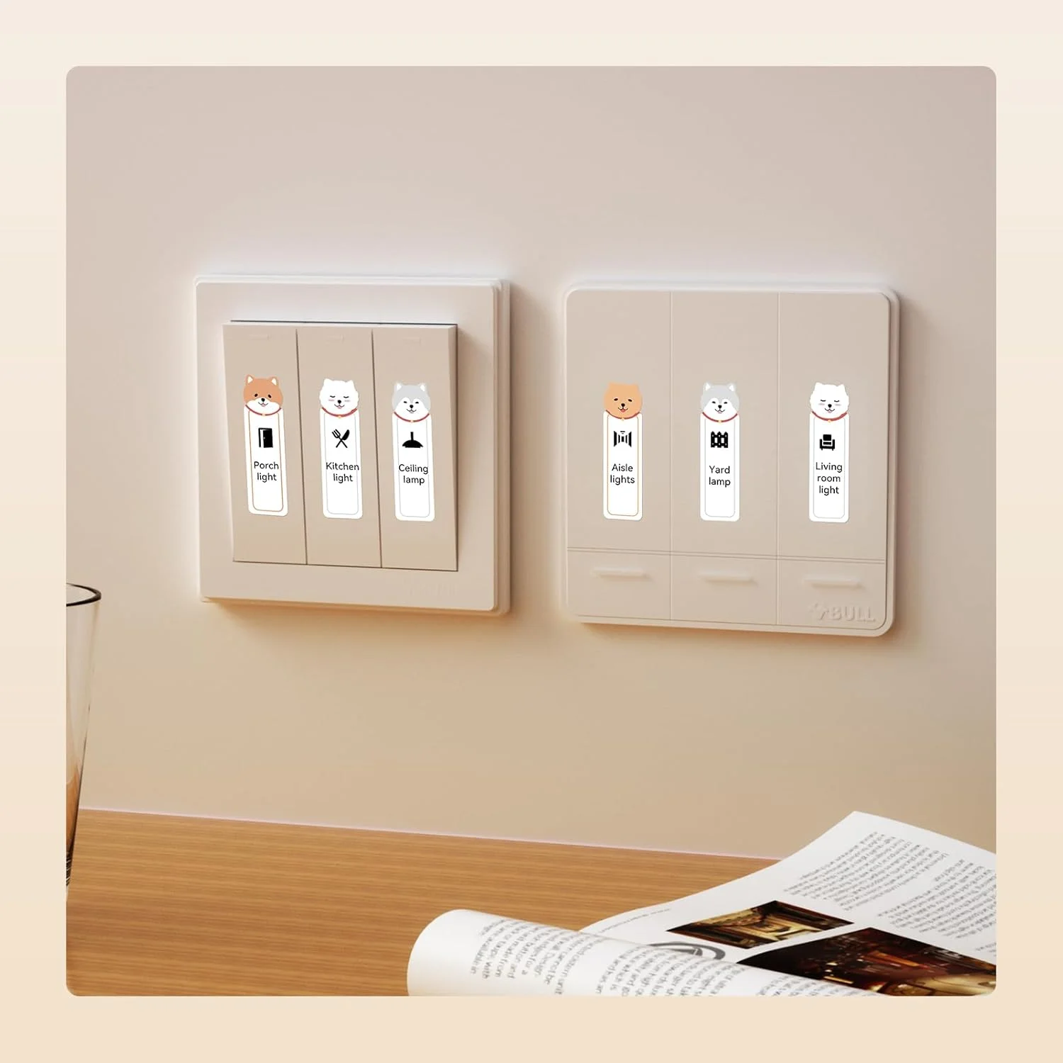 Adesivi autoadesivi in carta per etichette per Niimbot D110 D11 D101 Mini stampante per etichette portatile Vari stili Cartoon Colore bianco