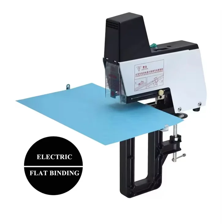 SIGO Brand XDD-106 Saddle Stitching and Flat Medium Auto-Electric Stapler