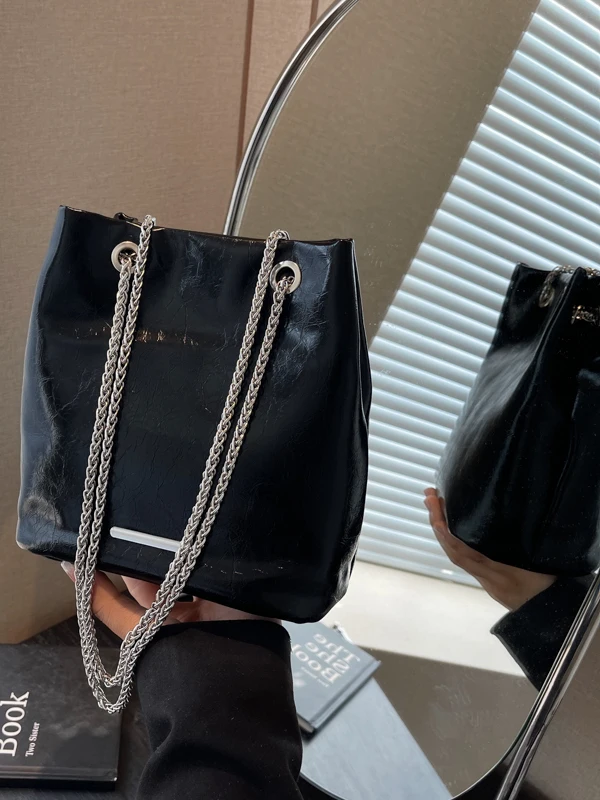 Faionable تنوعا Buet حقيبة المرأة 2025 جديد بسيط حقيبة يد بسلسلة واحدة حقيبة كتف ركاب حقيبة كروسبودي #1