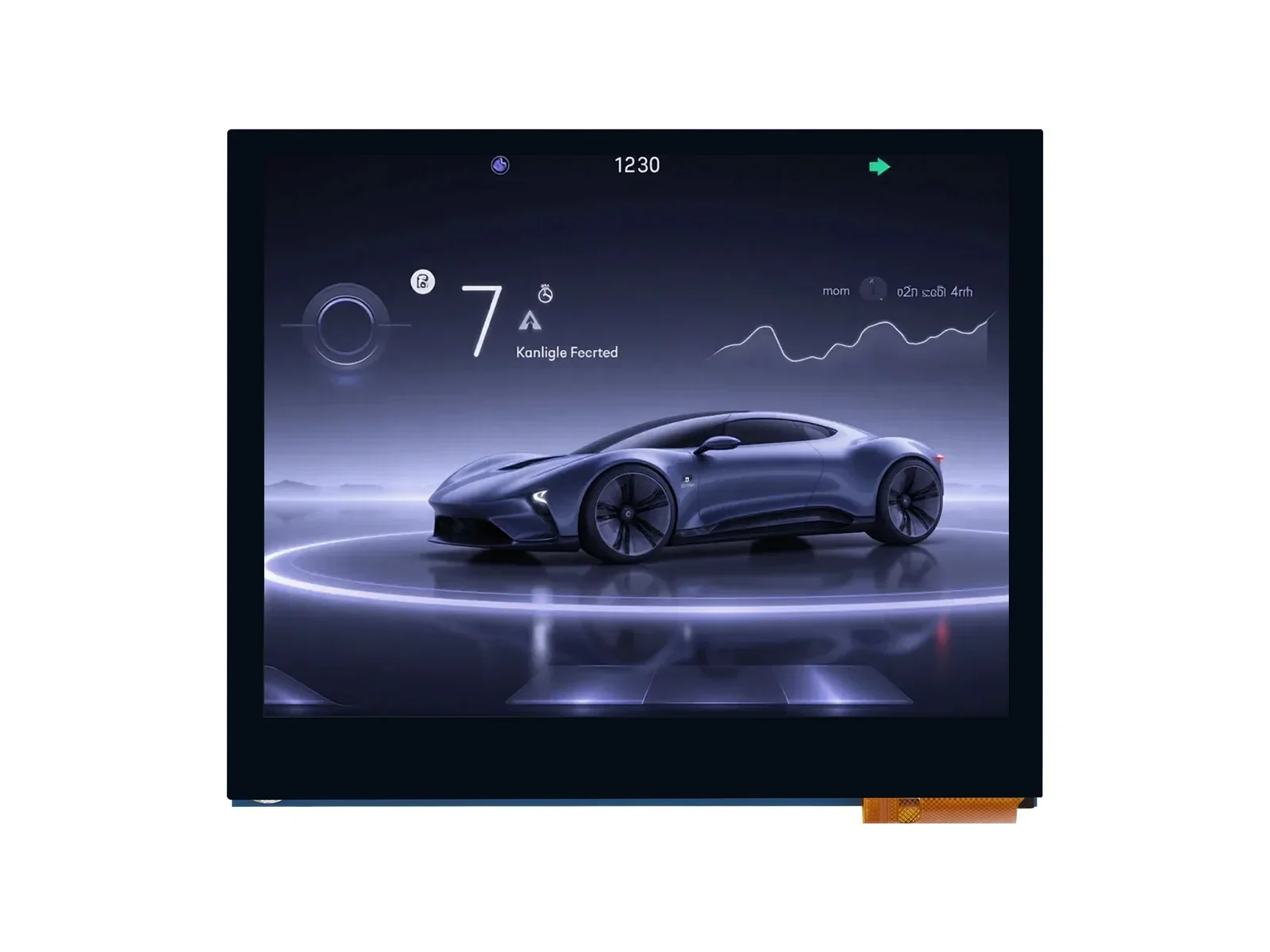3.5inch DSI Capacitive Touch Display 5-Point Touch, 640×480, IPS Display for Raspberry Pi Series Boards