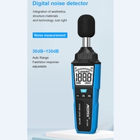 Mestek SL720A Sound Level Meter 30~130dB Decibels Noise Audio Measuring Max Value Data Hold A/C Weighting Fast Slow Sonometros