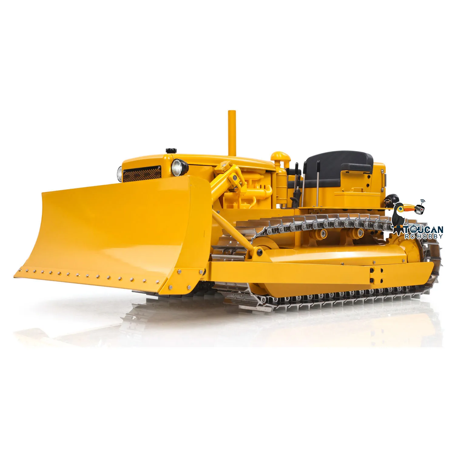 

Новый радиоуправляемый гидравлический бульдозер RTR 1/14 D7 с ЧПУ, металлический, со светом и звуком, на пульте управления, игрушечная модель тяжелой техники
