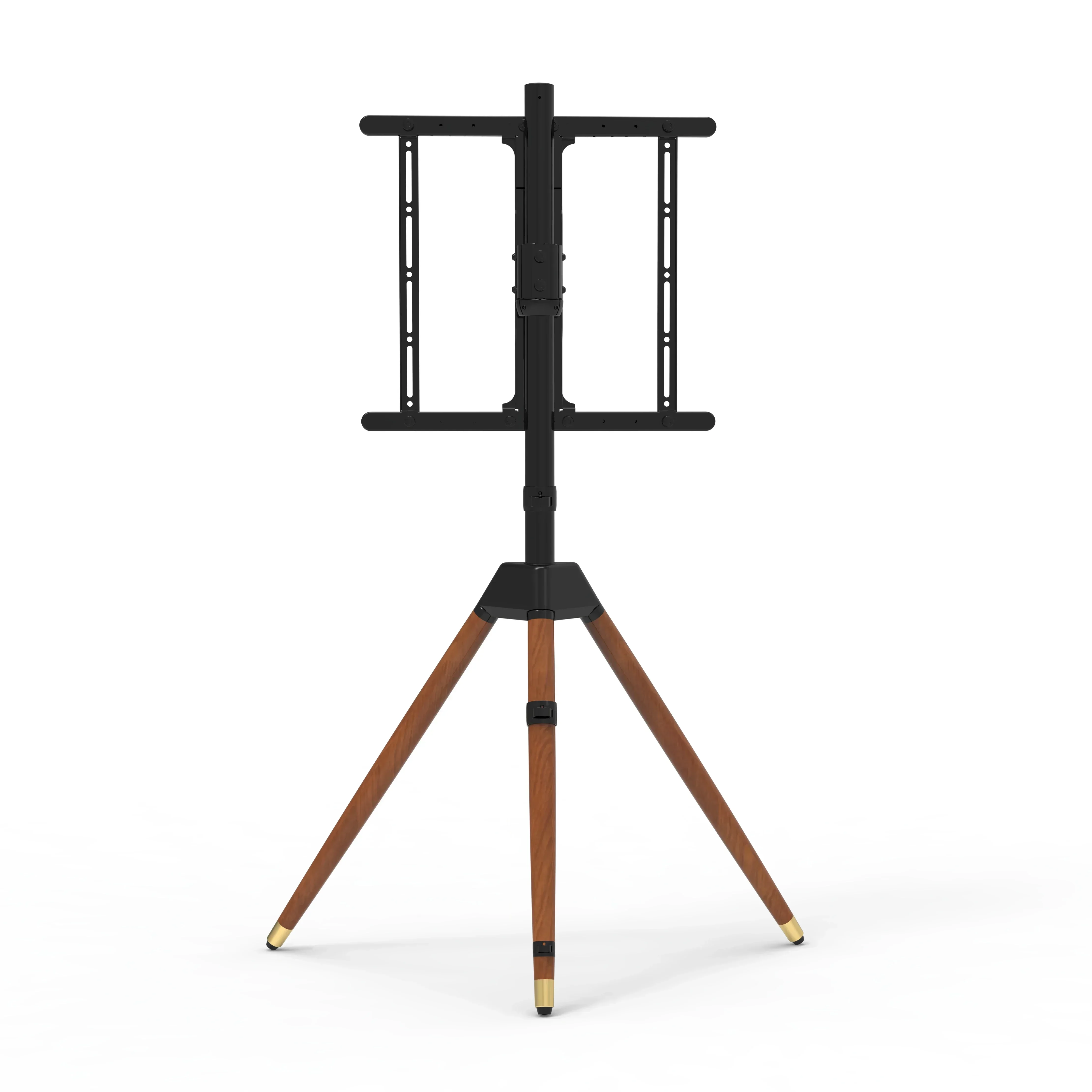 Hot SalesQuick Assembly Adjustable Height Tv Display Rack Universal Adjustable Swivel Artistic Tv Floor Tripod Stand