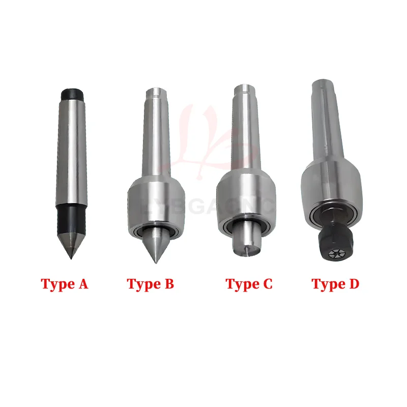 Lathe Live Center for Activity Tailstock Accuracy Steel MT2 Light Duty Live Center Engraving Machine Axis Tailstock Accessories