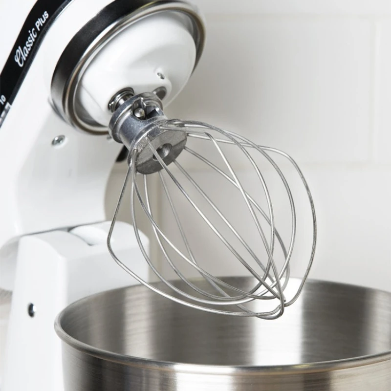 Edelstahl-Drahtpeitsche, Küche, elektrischer Mixer, Zubehör, Ersatz für Standmixer mit Schneebelaufsatz, geeignet für 4,5 l