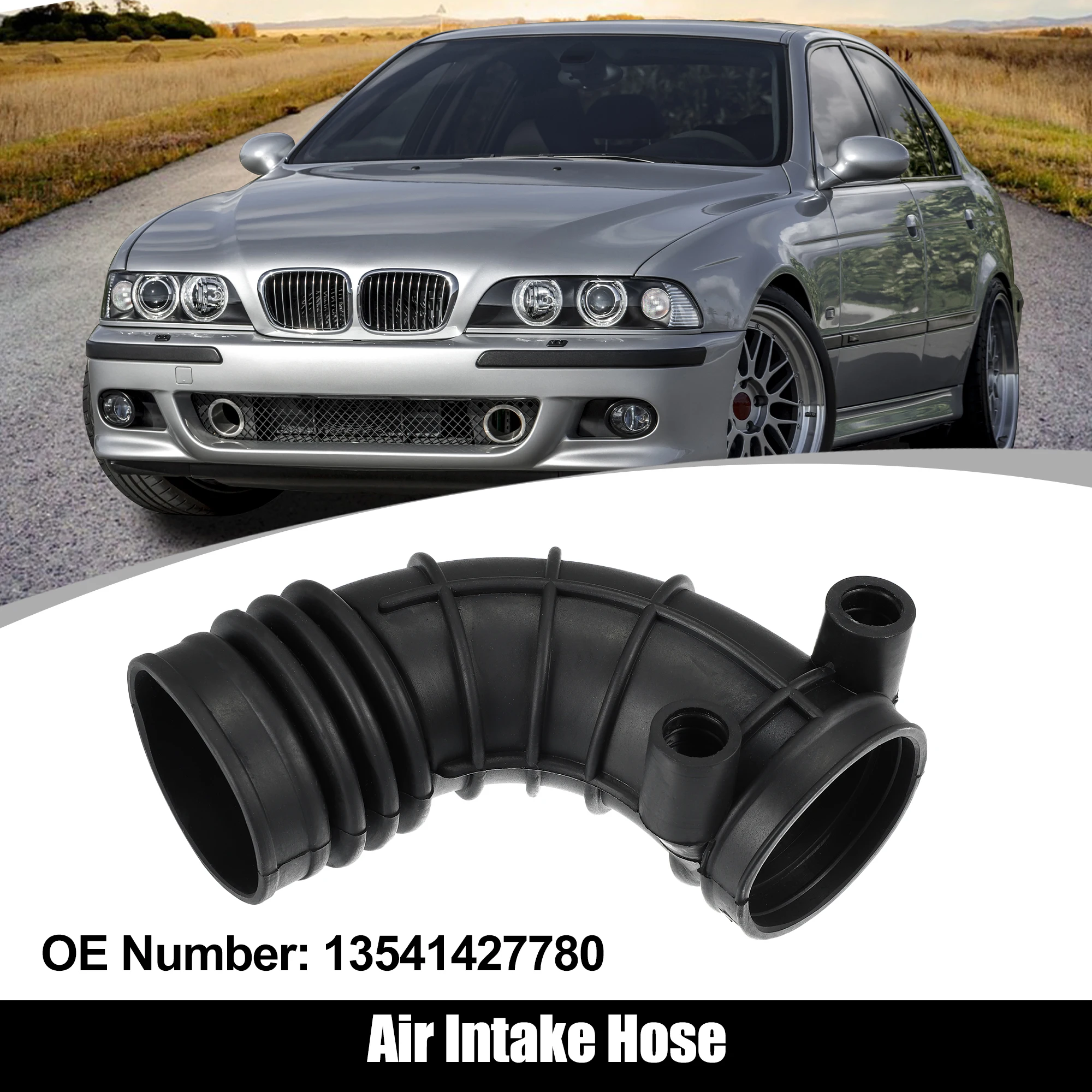 Auto Engine Air Intake Hose Tube Throttle Body Air Inlet Duct Pipe 13541427780 for BMW 5 Series E34 520 M50 Accessory