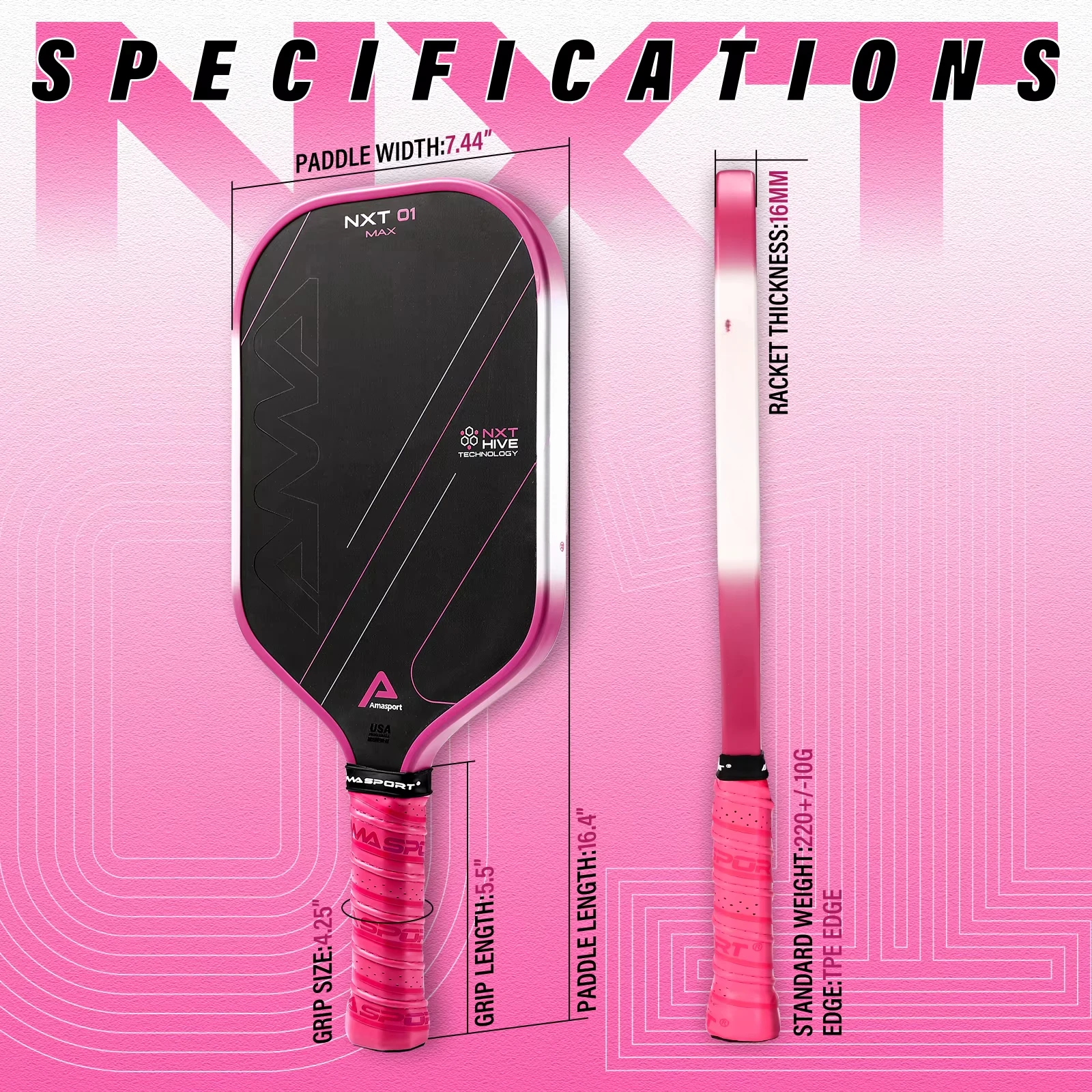 

Pickleball Paddle Racket USA Pickleball Paddles