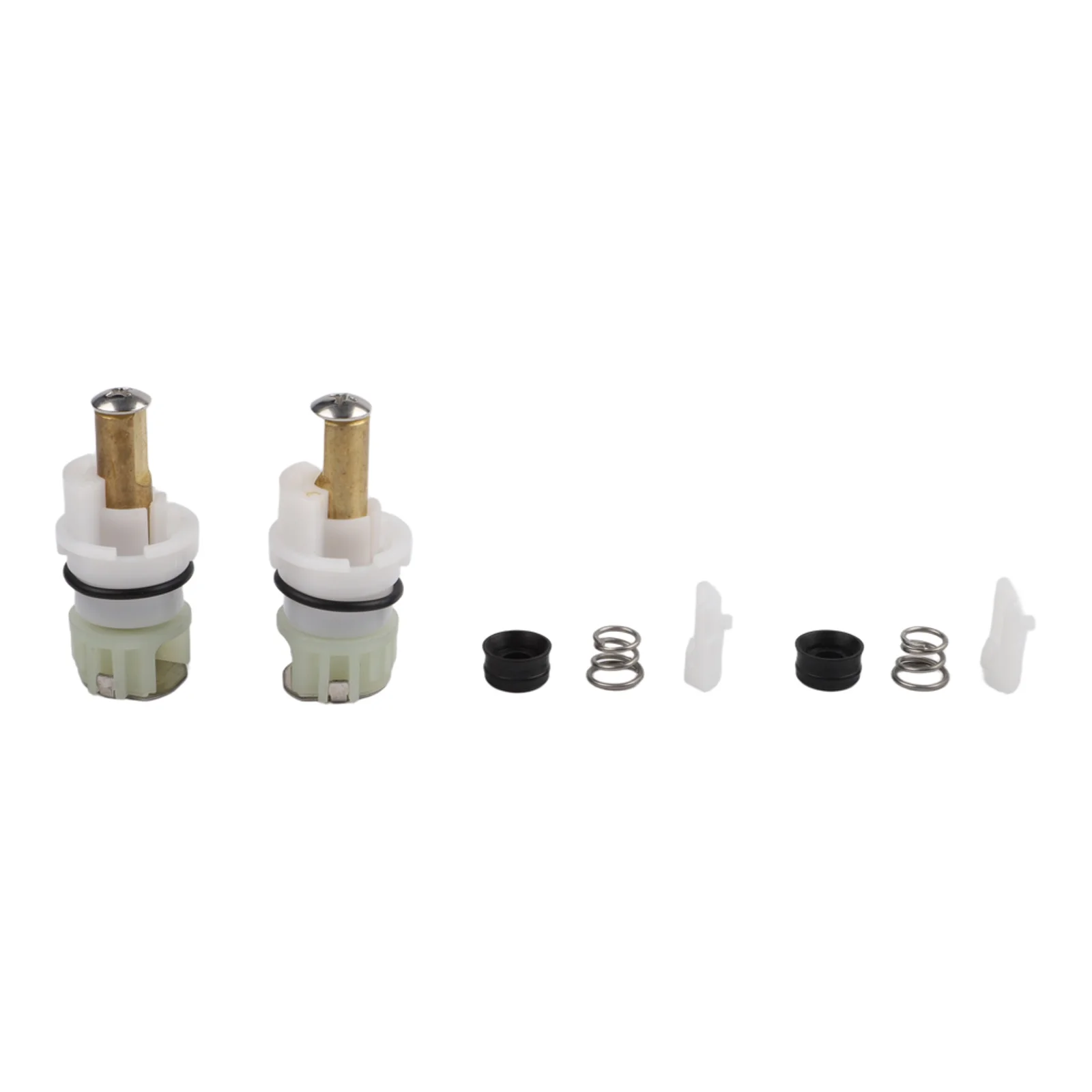 Compatible Faucet Stem Assembly Plumbing Accessories 2-Pack Faucet Kit Faucet Stem Assembly Cost-Efficient Solution