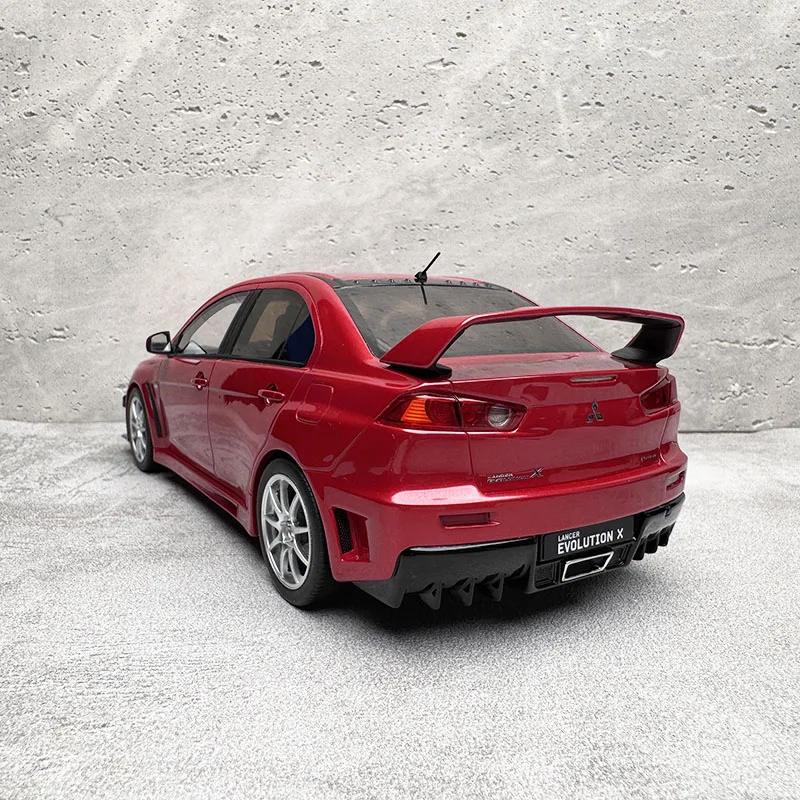 OTTO 1/18 미쓰비시 LANCER EVO X FQ 400 2012 합금 장난감, 자동차 다이캐스트 금속 모델 선물