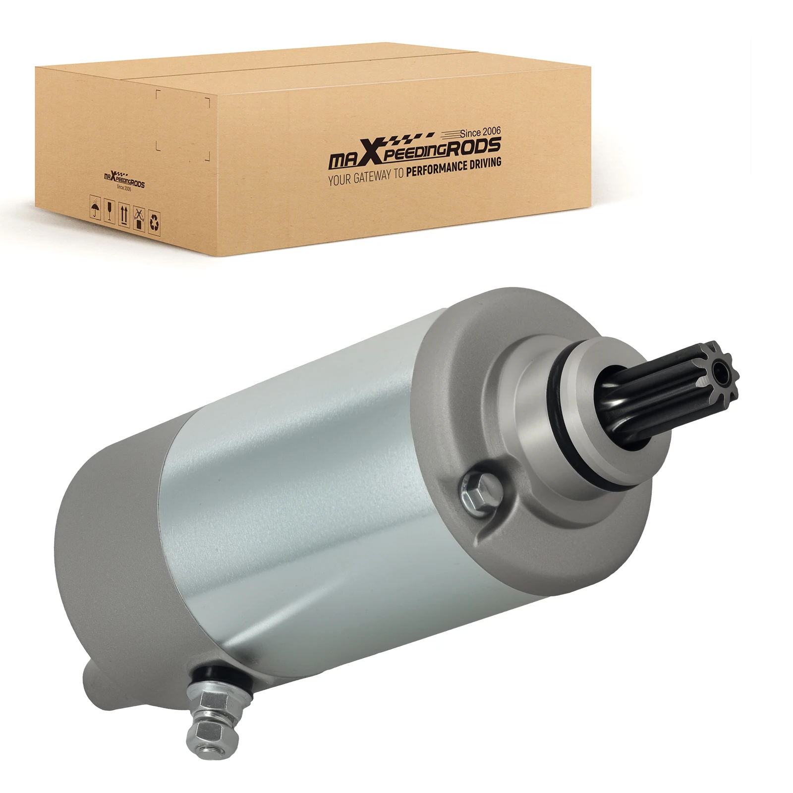 

Starter Motor for Yamaha Moto 4 250 1989-1991 59V-81890-00-00 Gray 12V 9T