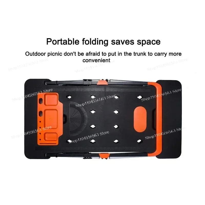 

7-in-1 Multifunctional Folding Workbench - DIY Woodworking Table & Portable Trolley with Wheels for Workshop/Outing