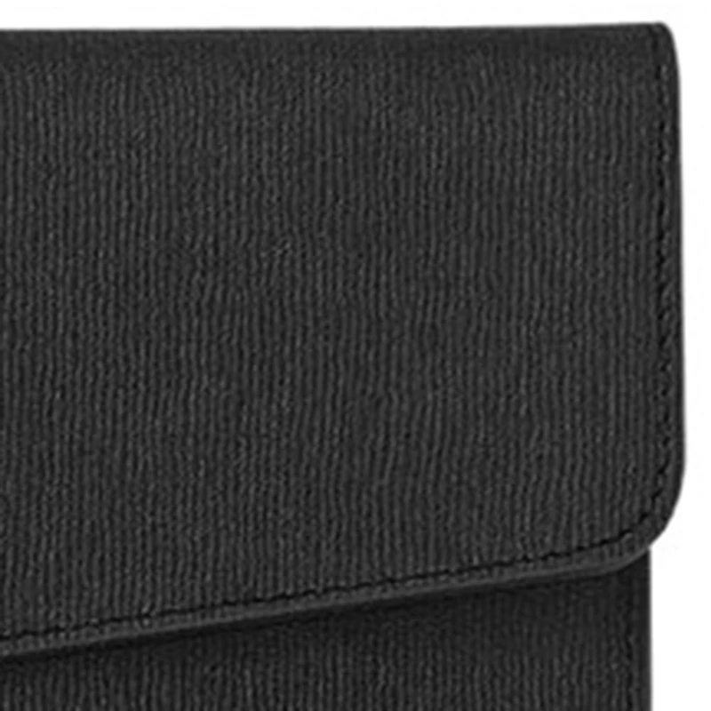 2Pcs Document File Folder, Waterproof Thin PU Leather A4 Envelope Folder Expanding File Organizer Portfolio Storage Case Durable