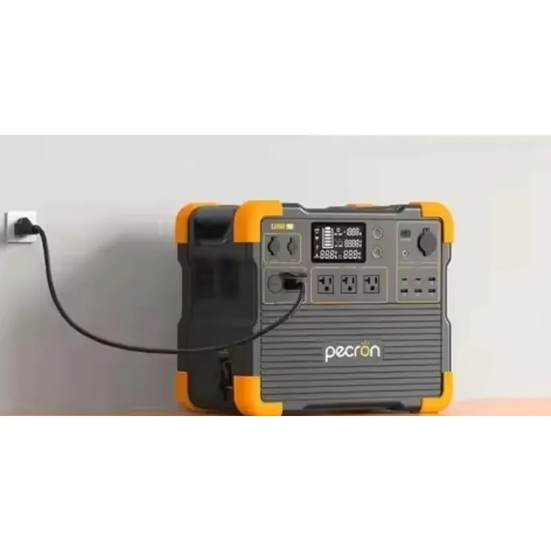 2400W Solar Generator with 200W Panel, 2048Wh LiFePO4 Battery, Portable Energy Station for Car Camping Outdoor Activities
