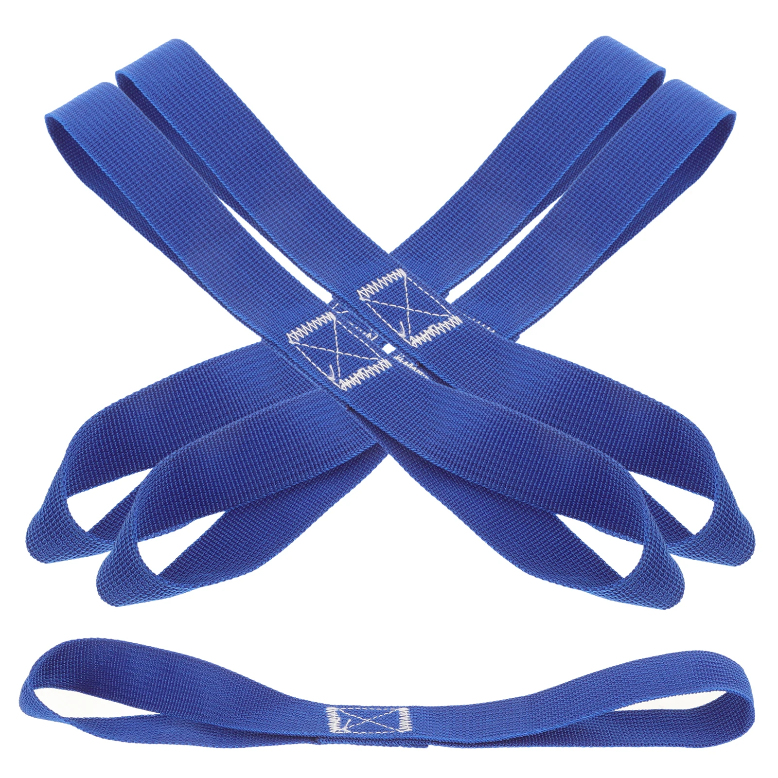 

5 Pcs Tie Rope Dirt Bike Transport Straps Adjustable down Lawn Equipment Secure Belt Heavy Duty Soft Loops Cargo Ratcheting