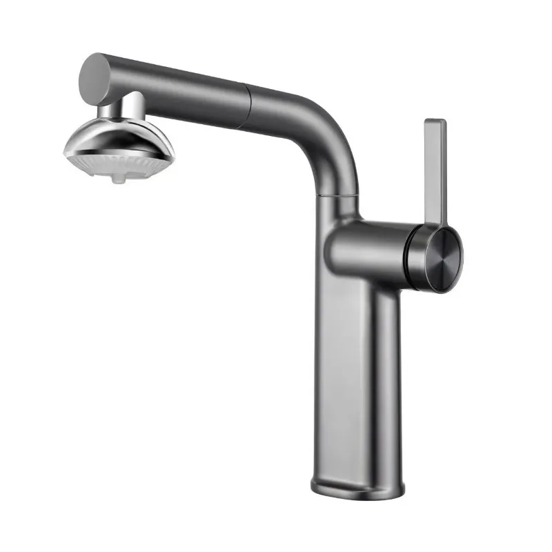 

Color personalized pull-out faucet wash basin faucet multi-functional basin faucet removable