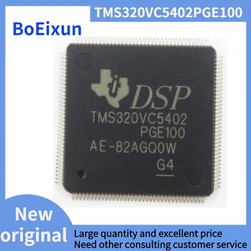 

100% new original TMS320VC5402PGE100 QFP-144 digital signal processor controller chip