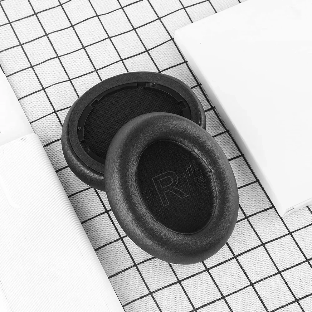 タンパク質-レザーイヤホンパッド,クッション,電話修理部品,防音コア,q10,q20,q30,q35