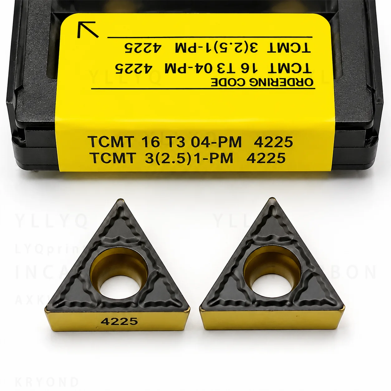 10PCS TCMT16T304 4225 TCMT16T308 4240 TCMT090204 Carbide Inserts CNC Lathe Internal Turning Tool For Metal Machining view 5