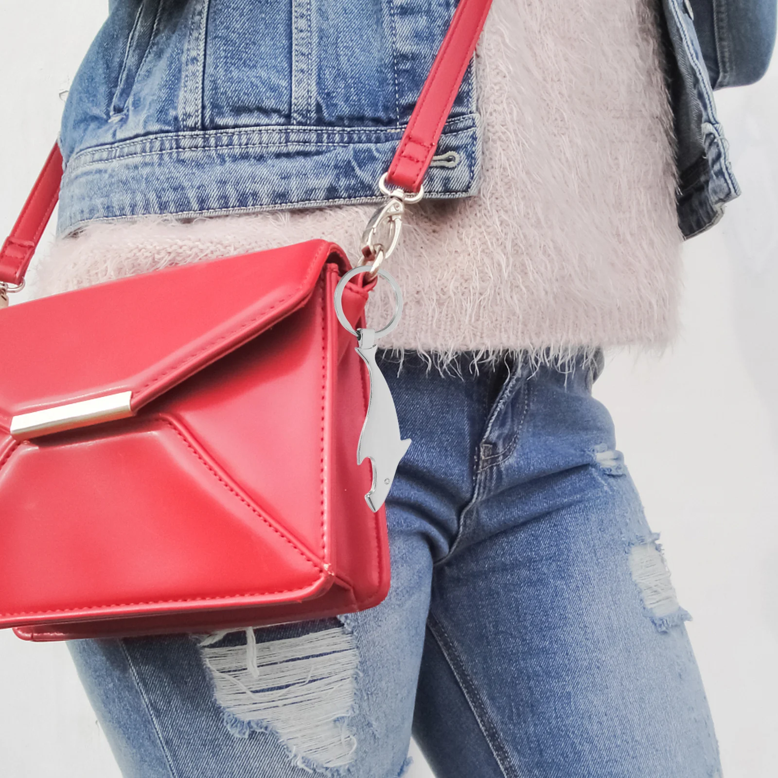 

8Pcs Bottle Opener Keychain Compact Portable Drink Lid Remover for Home Outdoor Events and Gifts Shark Bottle Opener