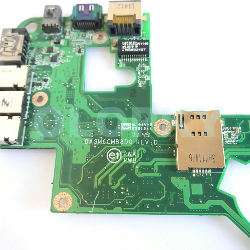 

Основная плата DAGM6CMB8D0 для ноутбука Dell XPS 15 L502X, материнская плата GT525M GT540M GPU CN-0C47NF 0714WC DDR3