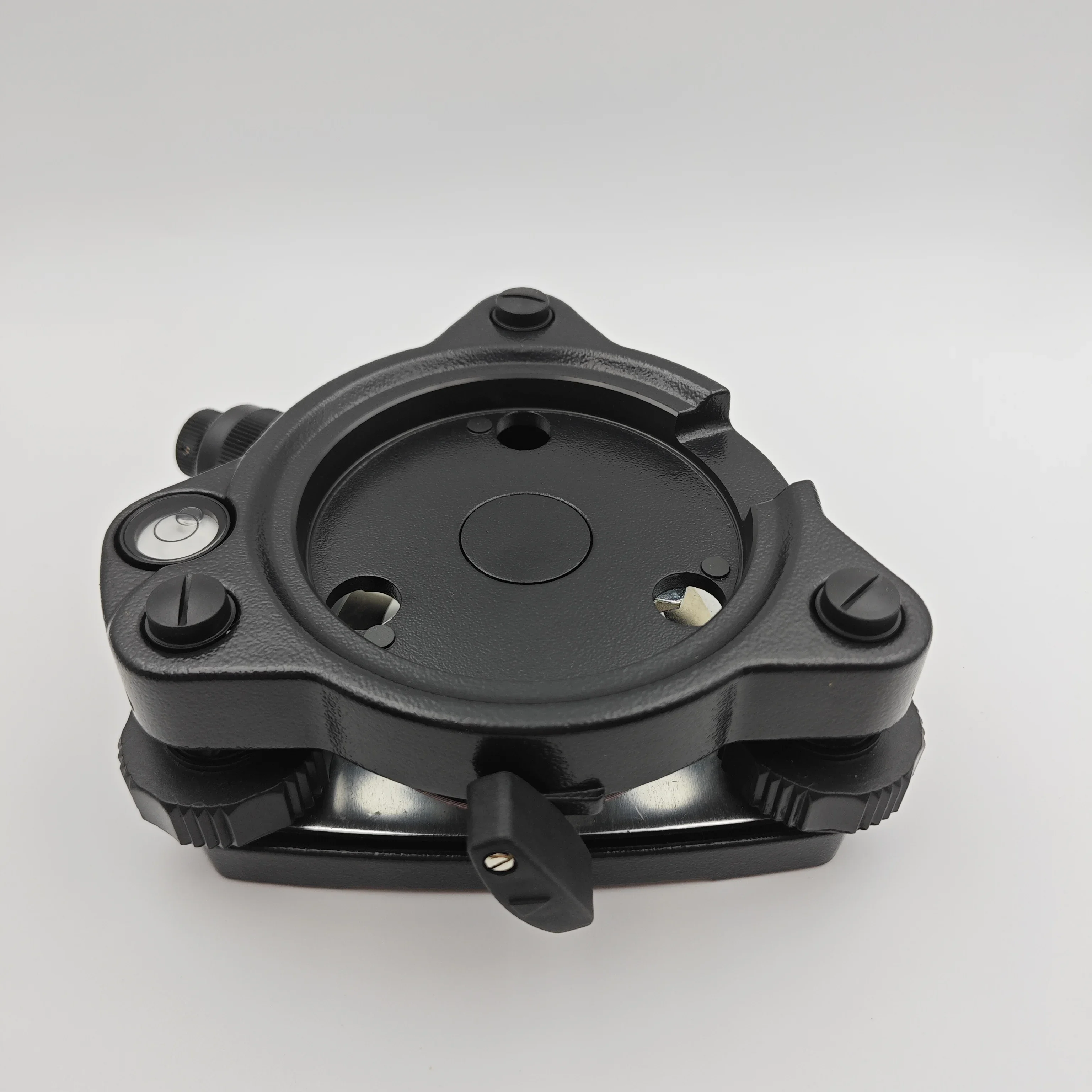 Black Three-jaw Tribrach With Optical Plummet For  Surveying